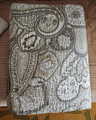 Trapunta leggera singola copriletto paisley