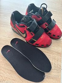 Nike Romaleos 2 numero 39 colore rosso e oro