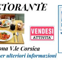 275/25 RISTORANTE di mq 120 in zona Viale Corsica,