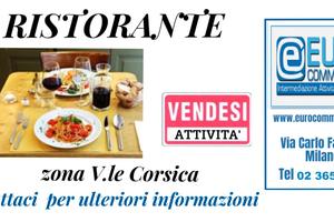 275/25 RISTORANTE di mq 120 in zona Viale Corsica,