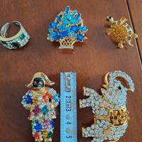 Gioielli bigiotteria Swarovski, "Idemaria", NUOVI