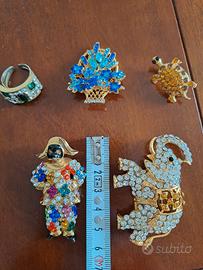 Gioielli bigiotteria Swarovski, "Idemaria", NUOVI