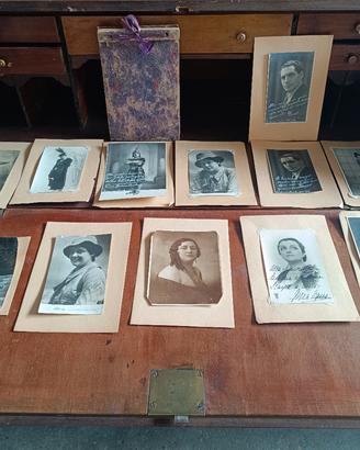 Fotografie cantanti lirici con dediche autografe