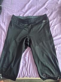 Pantaloni sportivi neri media lunghezza