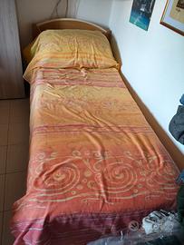 letto singolo con materasso