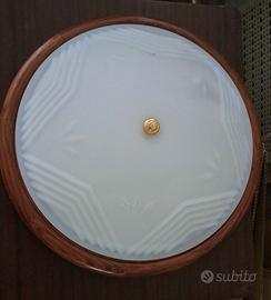 2 plafoniere rotonde