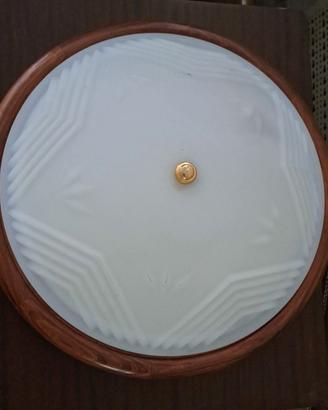 2 plafoniere rotonde