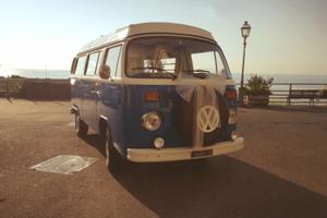Camper d'epoca vw t2 anni 70