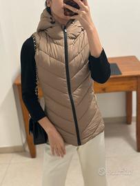 Gilet Zara imbottito con cappuccio