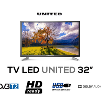 TV LED United 32 pollici HD-Ready DVB-T2