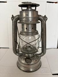 Lampada da tempesta BAT 158 anni 50 VETRO EMBOSSED