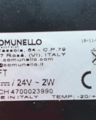 Lampeggiante cancello elettrico COMUNELLO