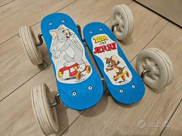 pedalò tom and jerry gioco raro vintage 