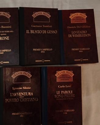 Lotto 5 volumi – Grandi Premi Letteratura Italiana
