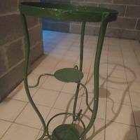 Antico Lavabo porta catino in Ferro battuto