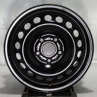 CERCHI IN FERRO USATI 5x14 5x100 E35 F57.1 VW POLO