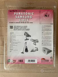 N. 10 SACCHETTI PER ASPIRAPOLVERE COD. PA 1