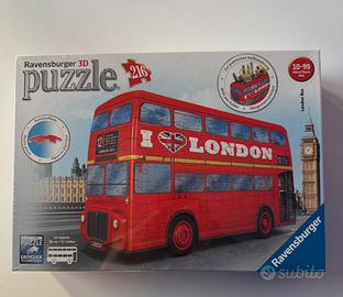 Puzzle 3D Ravensburger Bus London 216 pezzi in 3D