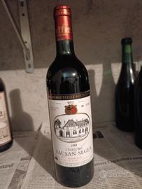 vino rosso Chateau rausan-segla 1988