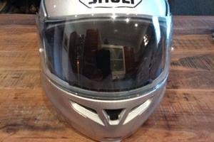 Casco Shoei Multitec Argento XL Nuovo Mai Usato