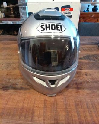 Casco Shoei Multitec Argento XL Nuovo Mai Usato