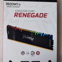 Ram Kingston FURY Renegade RGB 32GB