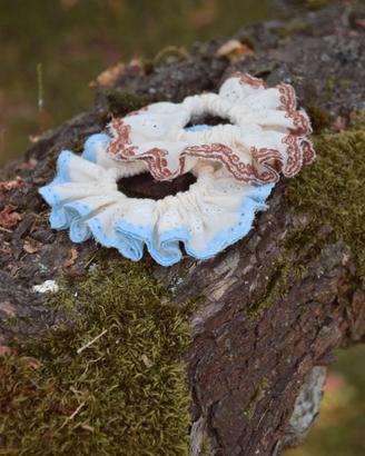 Scrunchies  in Sangallo Handmade