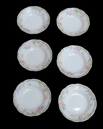 set di 6 piatti vintage