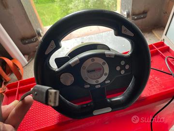 Volante Gamestop USB per giochi di guida (PC/PS3)