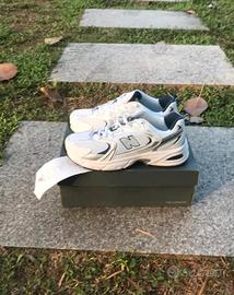 New Balance 530 36 Sneakers Bianche Blu Nuove
