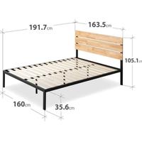 struttura letto matrimoniale 