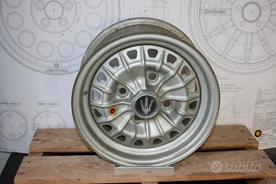 BORRANI BIMETALLIC WHEEL MASERATI INDY 7,5X14 BORR