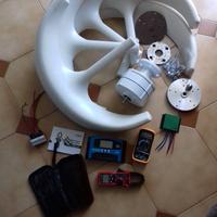 Turbina EOLICA 800 Watt con Accessori