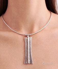 Collana argento 925. Oreficeria artigianale