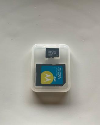 Scheda di memoria Motorola Micro SD 128 MB Sandisk