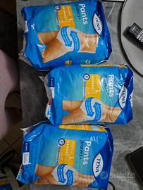3 confezioni tena pants protect + L