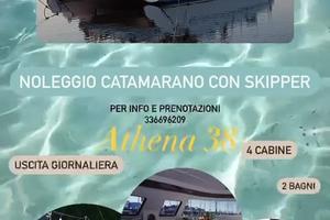 CATAMARANO  A VELA VACANZE EGADI