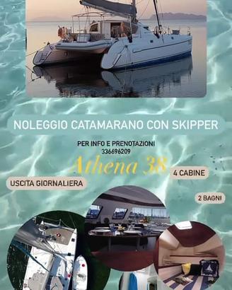 CATAMARANO  A VELA VACANZE EGADI