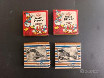 Lot 4 Films Super 8 / 8mm Vintage WALT DISNEY