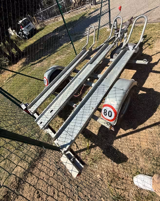 carrello porta moto