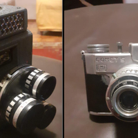 Videocamera Crown 8 + fotocamera Bencini Comet S