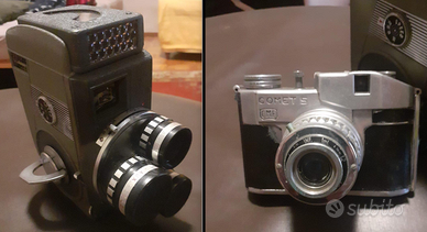 Videocamera Crown 8 + fotocamera Bencini Comet S