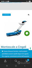 montascale a cingoli per disabili