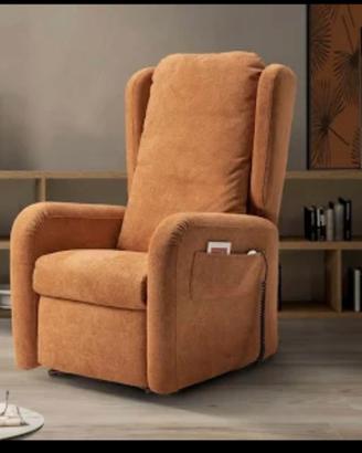 Poltrona relax 0 gravity con alza persona elett