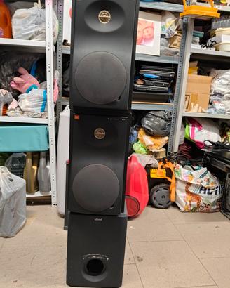 Casse passive JBL più subwoofer ALL TEL passivo