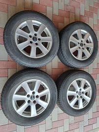 4 cerchi in lega borbet 16"