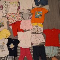 abbigliamento 9 12 mesi bambina