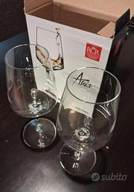 Coppia Calici Vino Bianco RCR "Aria" 46,3 cl - Nuo