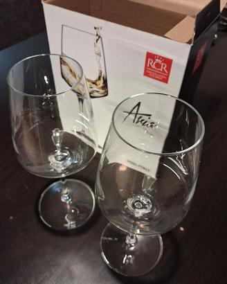 Coppia Calici Vino Bianco RCR "Aria" 46,3 cl - Nuo