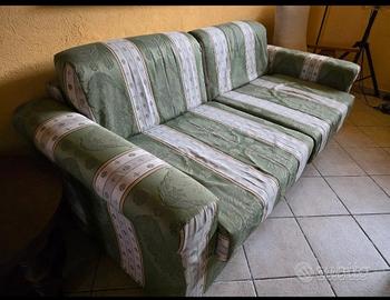 divano letto verde e panna perfetto